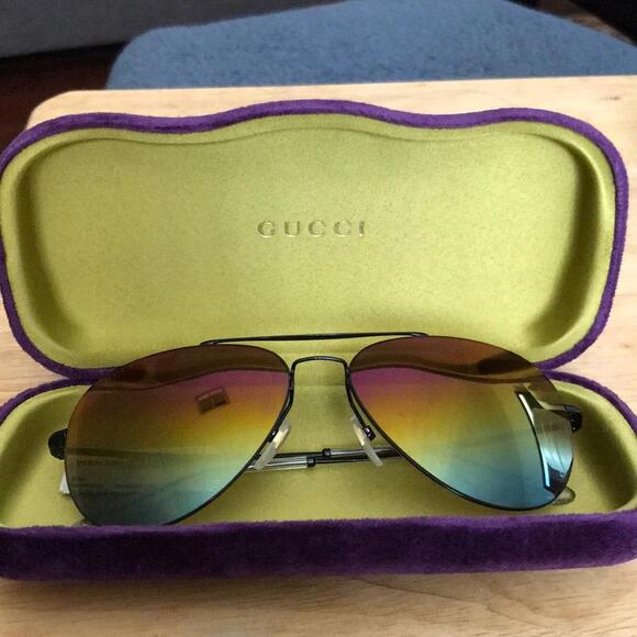 GUCCI RAINBOW 🌈 AVIATORS - Picture 12 of 13